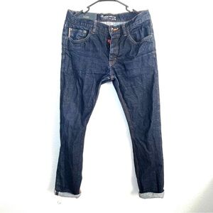 JACK THE THREADS Jeans Mens Slim Fit Dark Wash Pockets Classic Blue Jeans